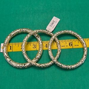 Kendra Scott gold bangles